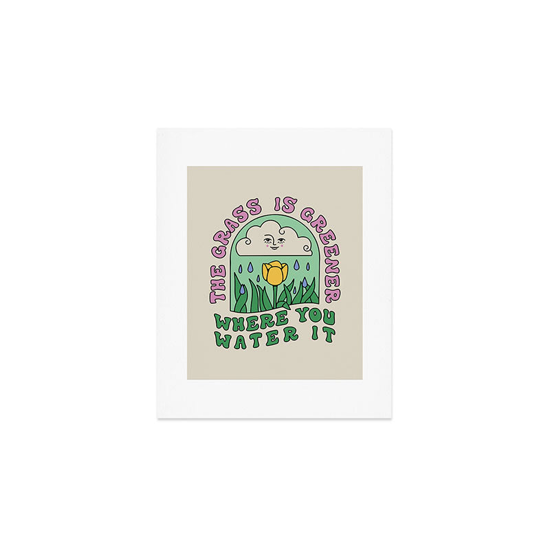 Grass Is Greener Art Print Gallery Image 1