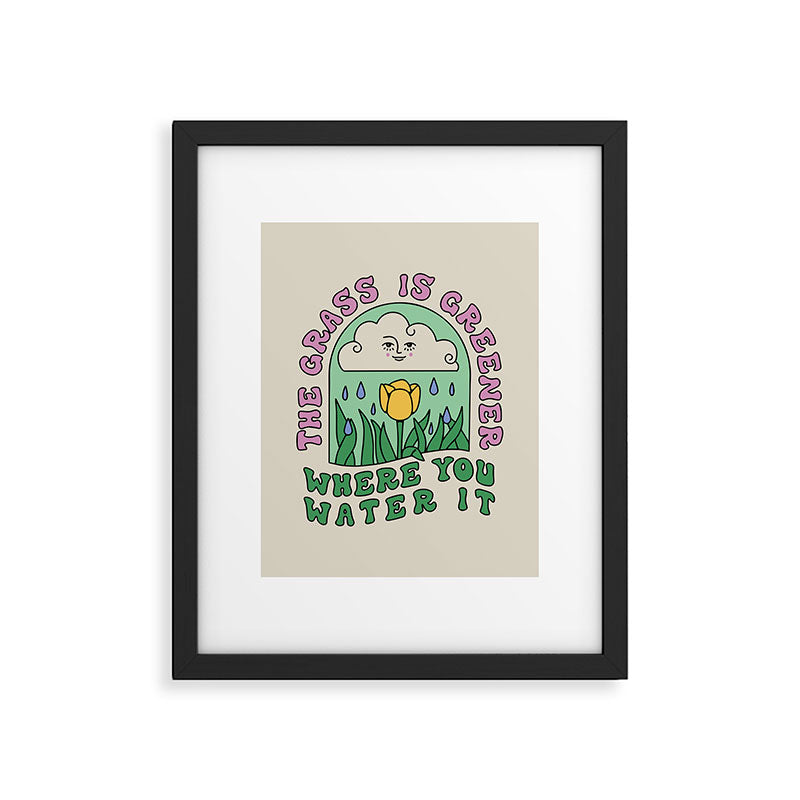 Grass Is Greener Framed Art Print Gallery Image 5