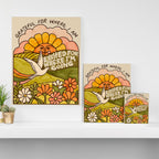 Grateful Canvas Print Gallery Image 3