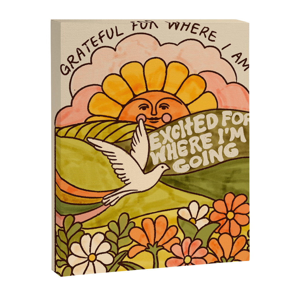 Grateful Canvas Print Gallery Image 6