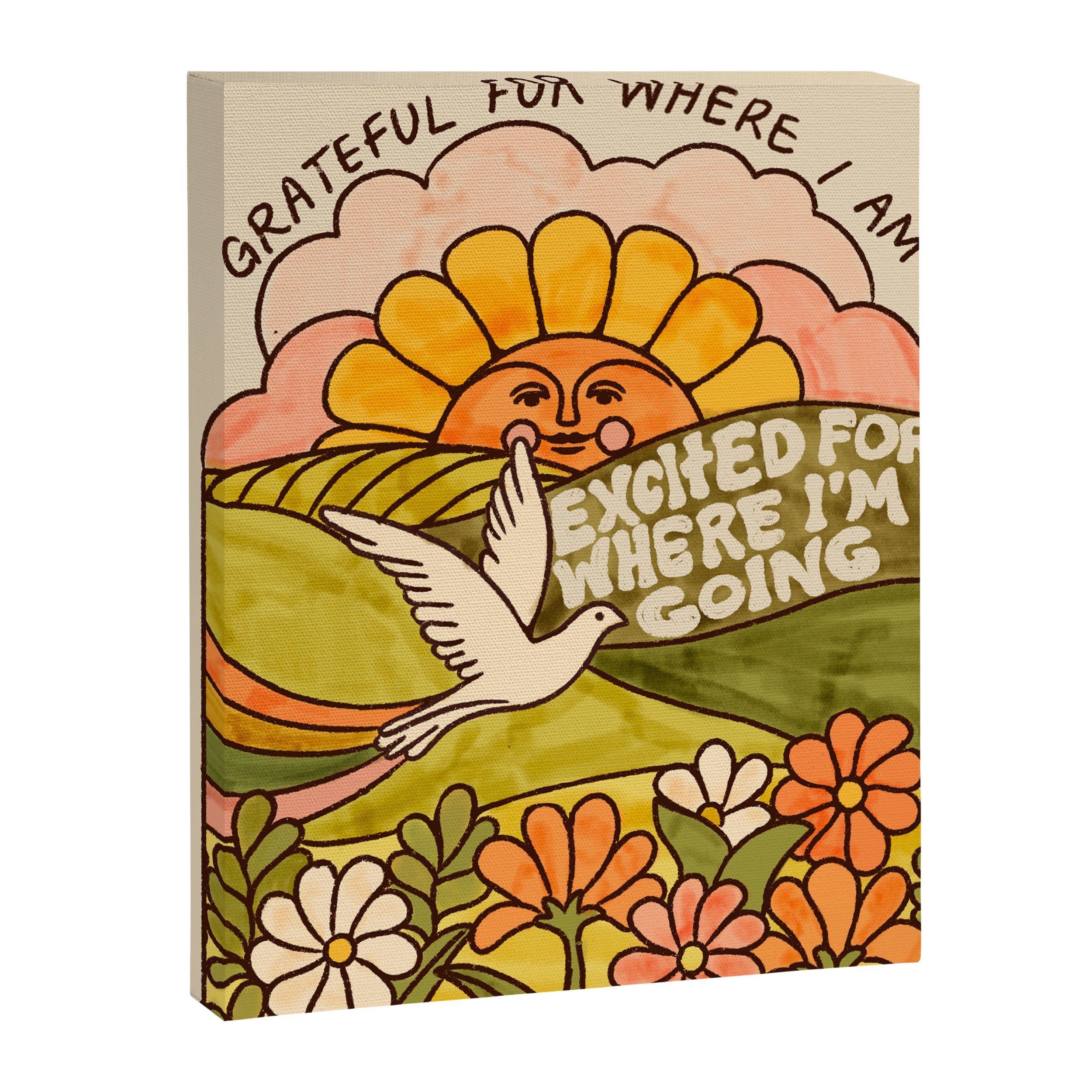 Grateful Canvas Print Gallery Image 6