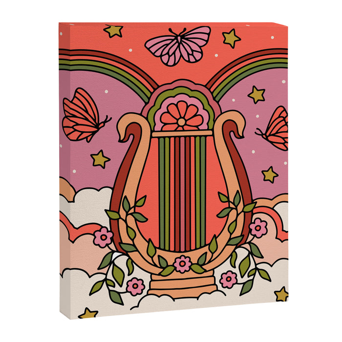 Grecian Lyre Canvas Print Gallery Image 1