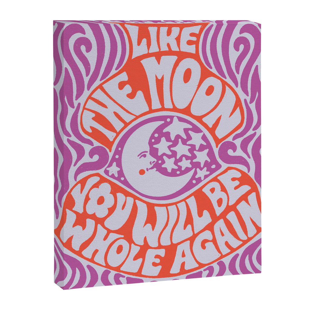Groovy Moon Canvas Print Gallery Image 6