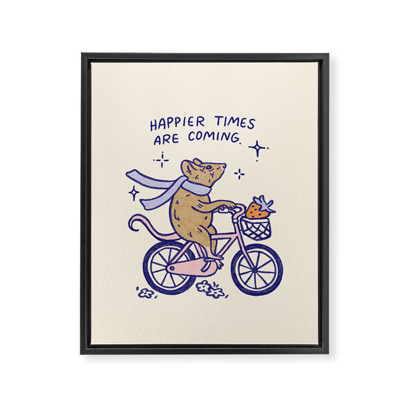 Happy Times Framed Canvas Print Gallery Image 6