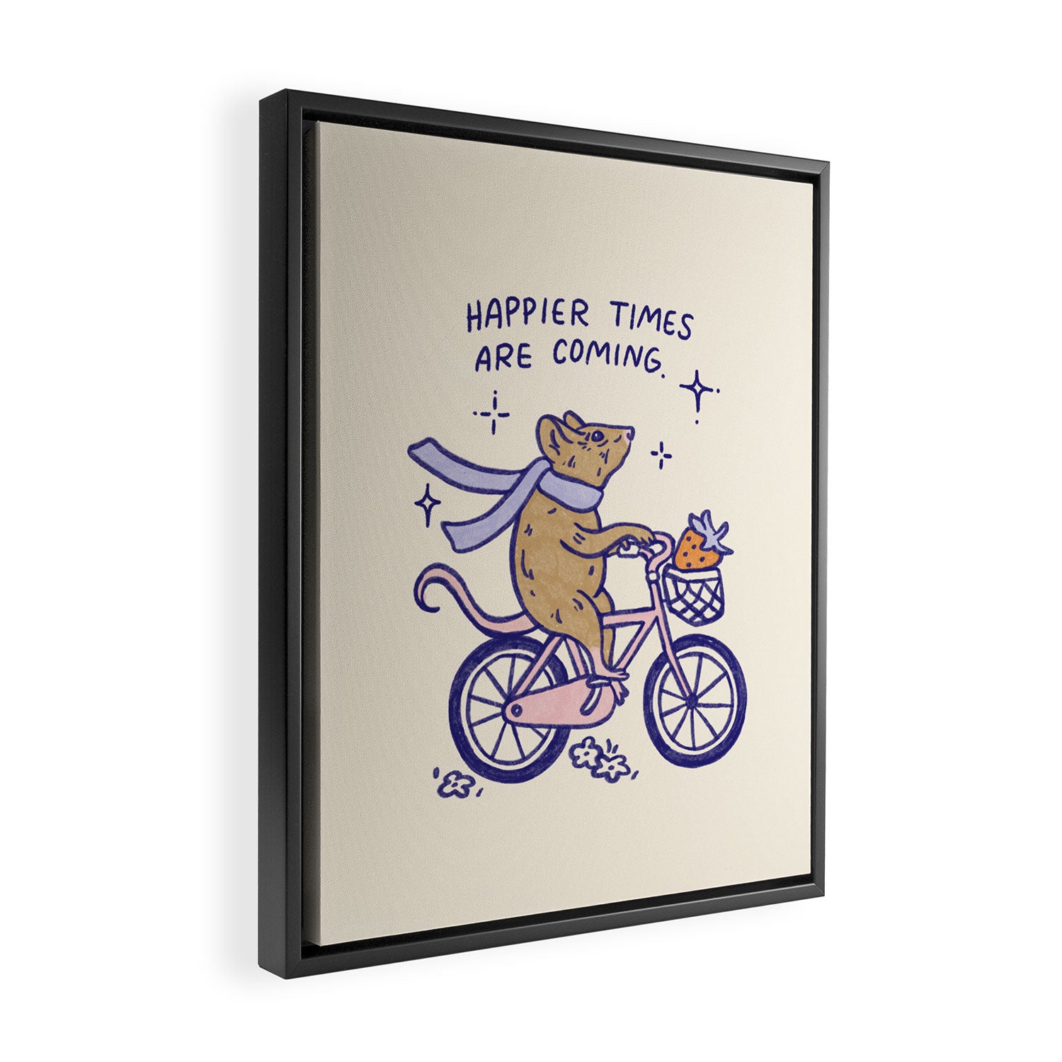 Happy Times Framed Canvas Print Gallery Image 2