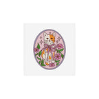 Kitten Badge Art Print Gallery Image 1