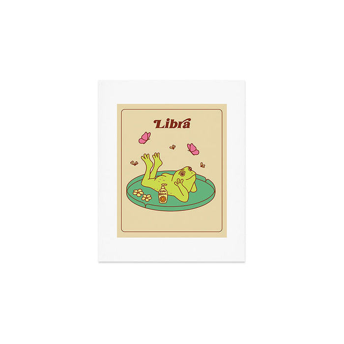 Libra Frog Art Print Gallery Image 1