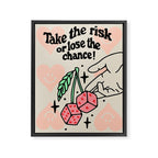 Magic Risk Framed Canvas Print Gallery Image 6