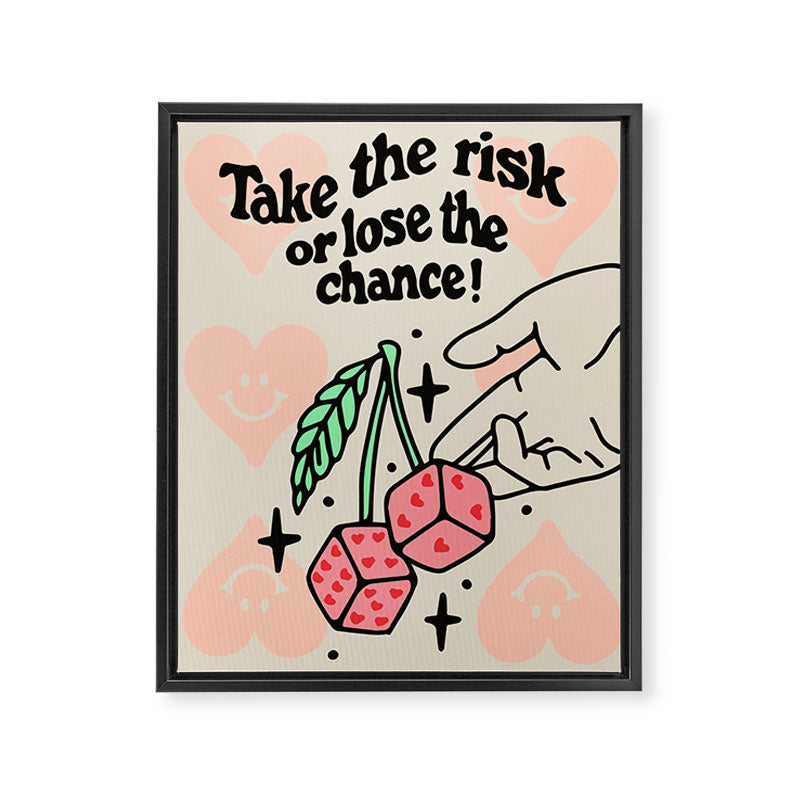Magic Risk Framed Canvas Print Gallery Image 6