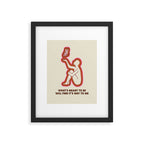 Manifestation Framed Art Print Gallery Image 4