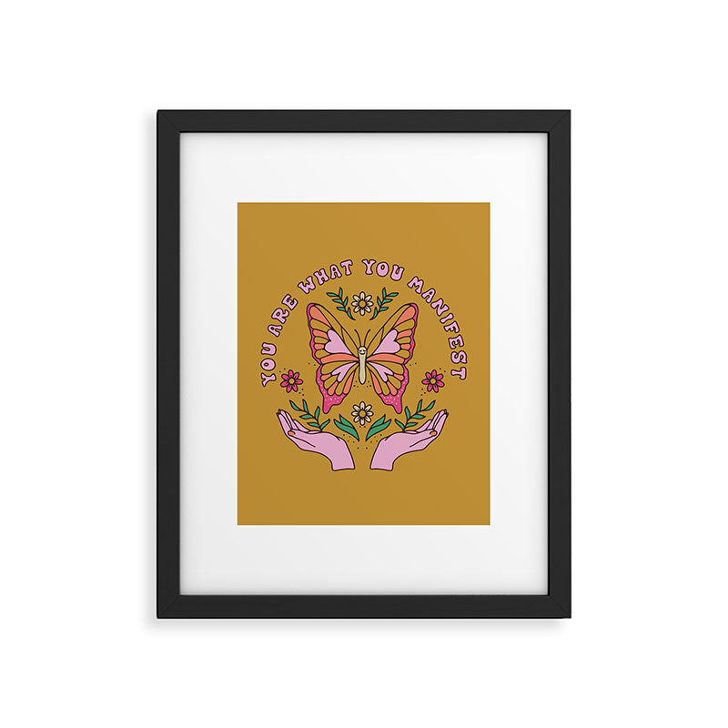 Manifestation Framed Art Print Gallery Image 4