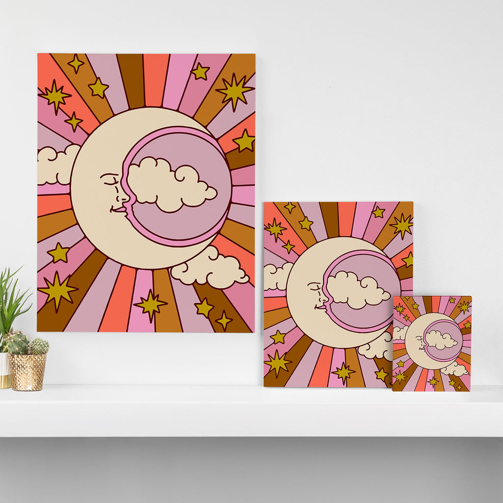Moonburst Canvas Print Gallery Image 3