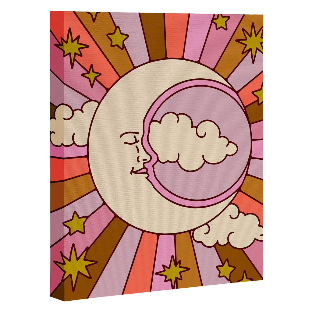 Moonburst Canvas Print Gallery Image 3