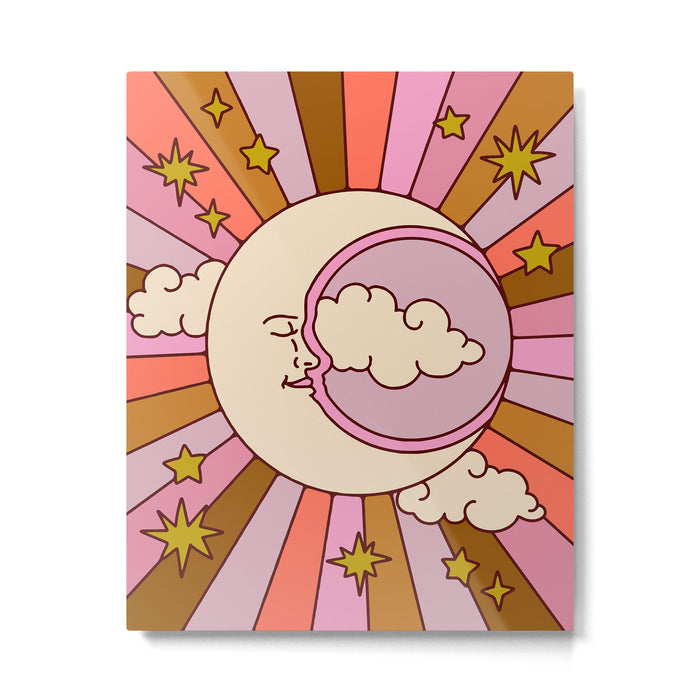 Moonburst Metal Print Gallery Image 1
