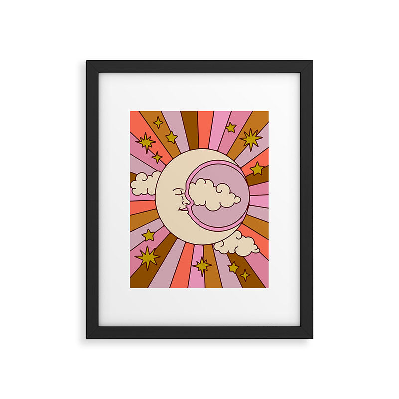 Moonburst Framed Art Print Gallery Image 5
