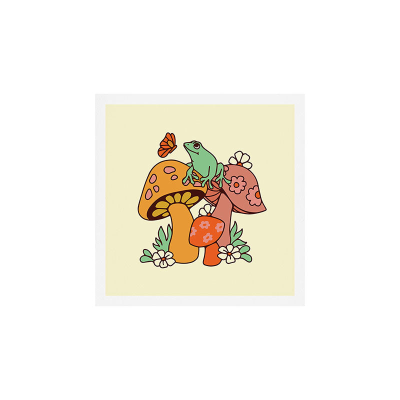 Mushroom Frog Art Print Gallery Image 1