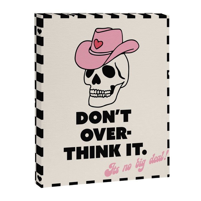 Overthinker Canvas Print Gallery Image 1