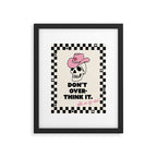 Overthinker Framed Art Print Gallery Image 4