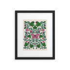 Pink Ivy Framed Art Print Gallery Image 5