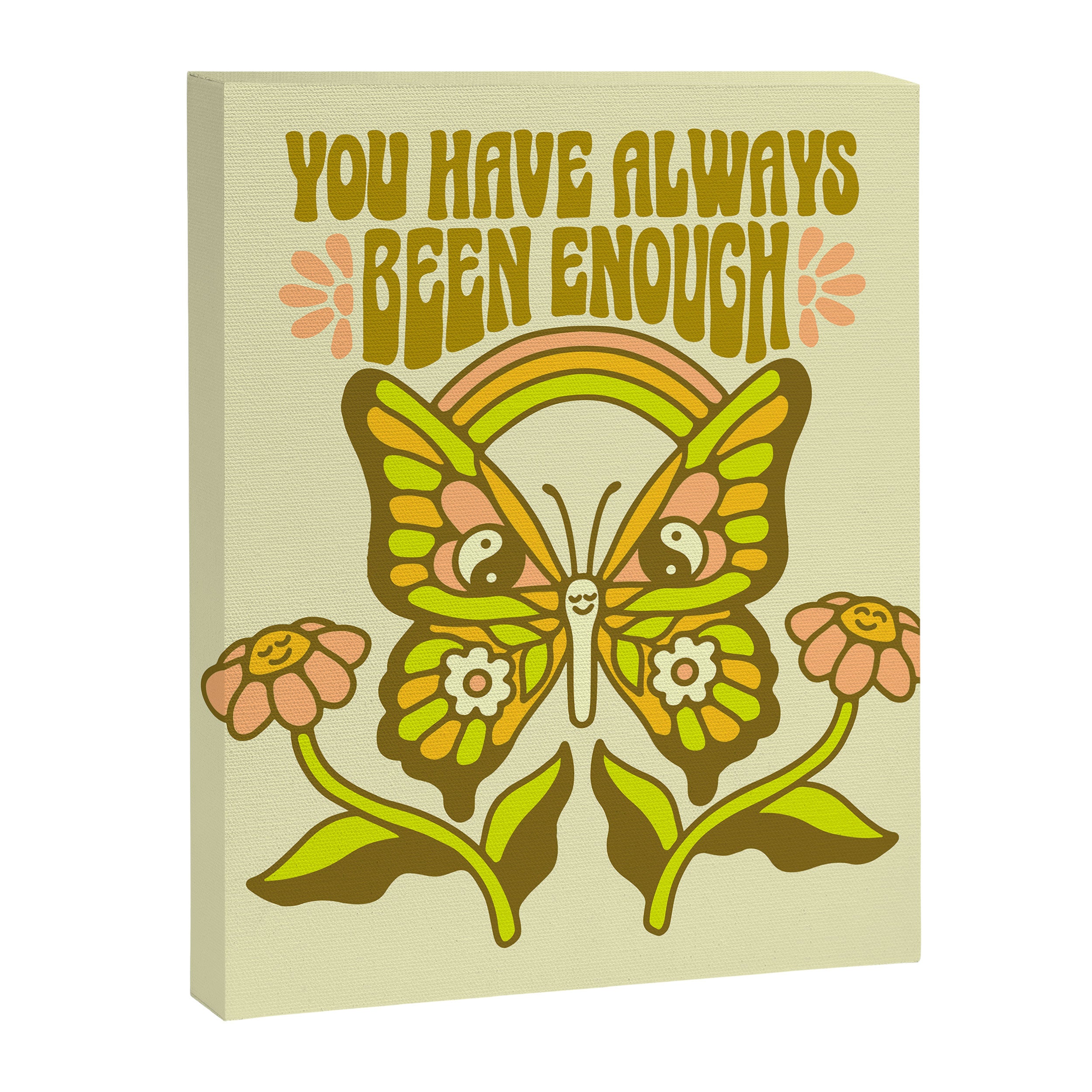 Positive Butterfly Canvas Print Gallery Image 6