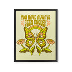 Positive Butterfly Framed Canvas Print Gallery Image 6