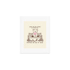 Present Teddy Art Print Gallery Image 1