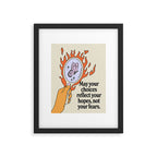 Reflection Framed Art Print Gallery Image 5