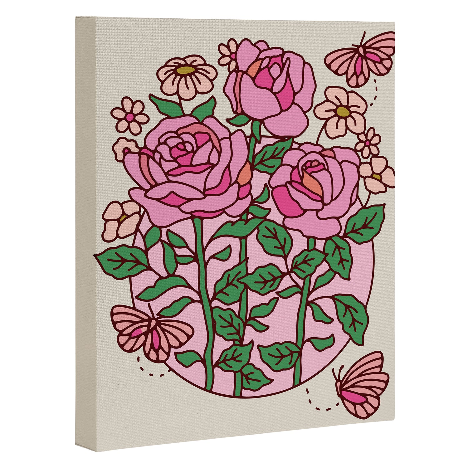 Rose Canvas Print Gallery Image 3