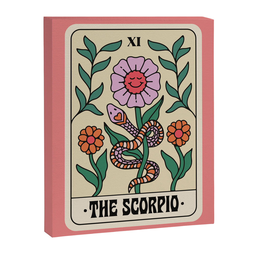 Scorpio Tarot Canvas Print Gallery Image 6