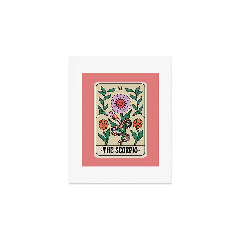 Scorpio Tarot Art Print Gallery Image 1