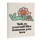 Self Love Flower Canvas Print Gallery Image 6