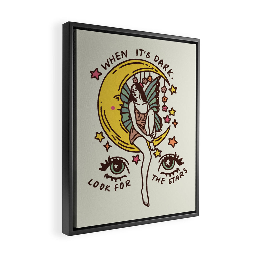 Star Fairy Framed Canvas Print Gallery Image 2