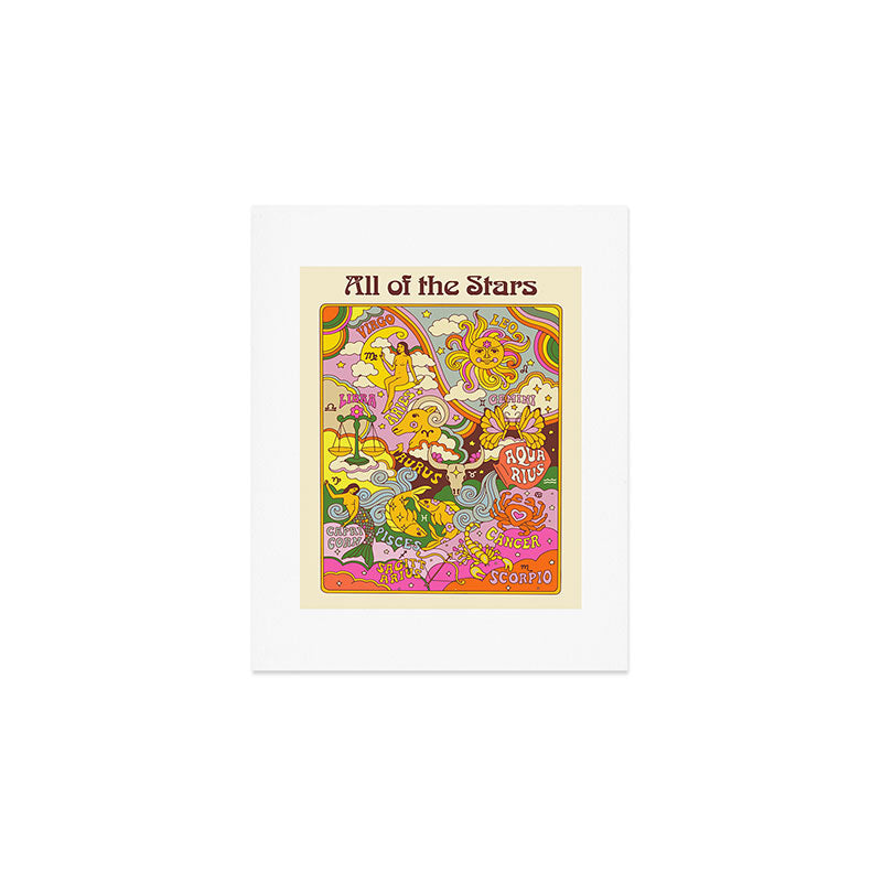 Sun Signs Art Print Gallery Image 1