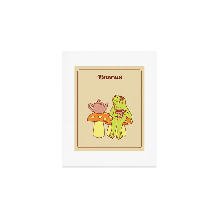 Taurus Frog Art Print Gallery Image 1