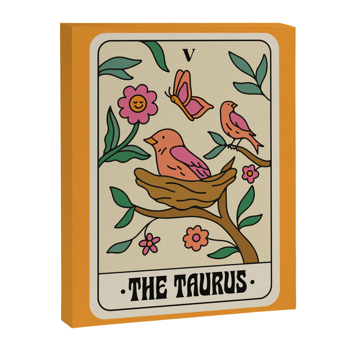 Taurus Tarot Canvas Print Gallery Image 1