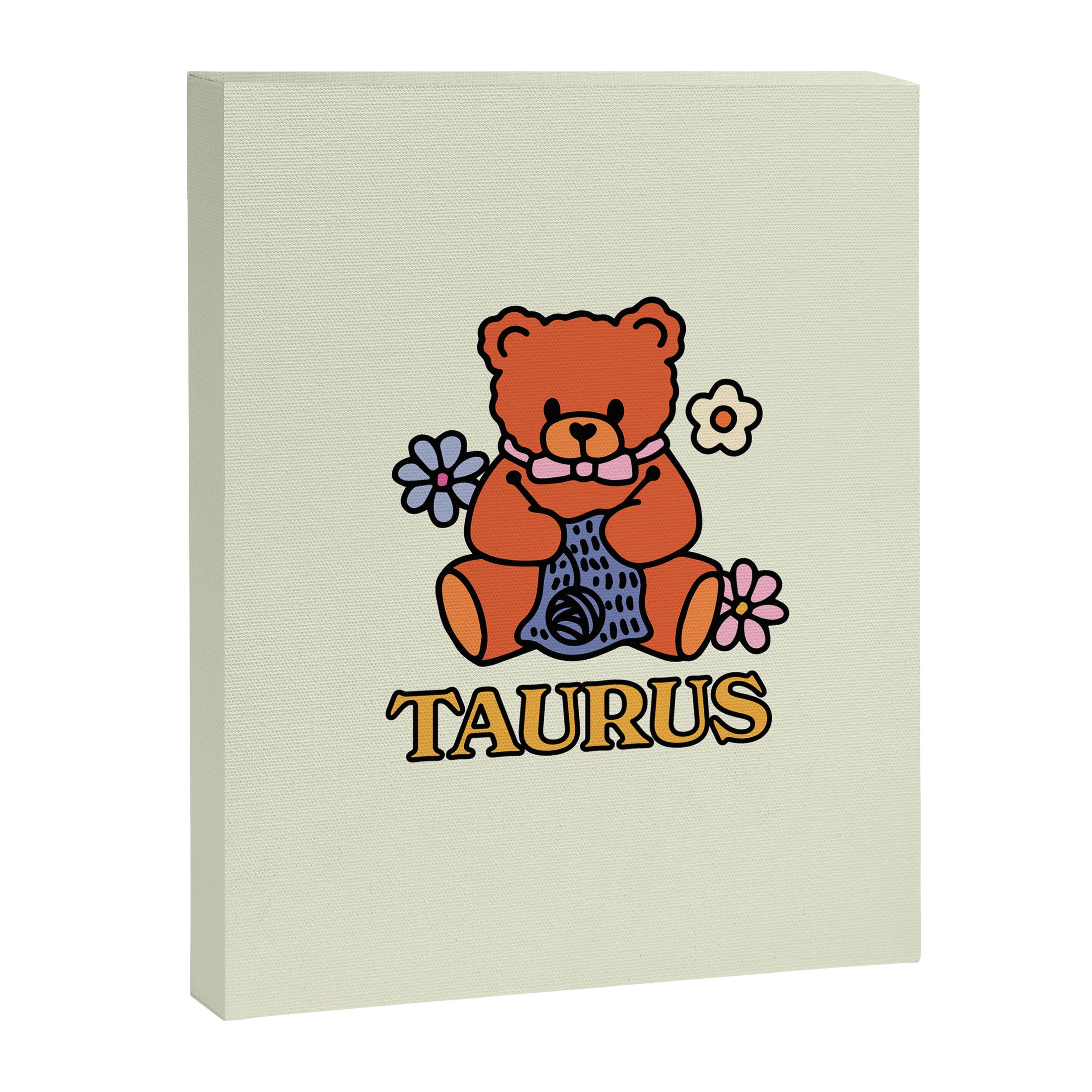 Taurus Teddy Bear Canvas Print Gallery Image 6