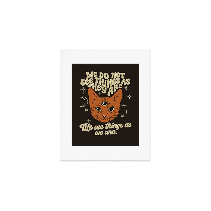Third Eye Cat Art Print Gallery Image 1