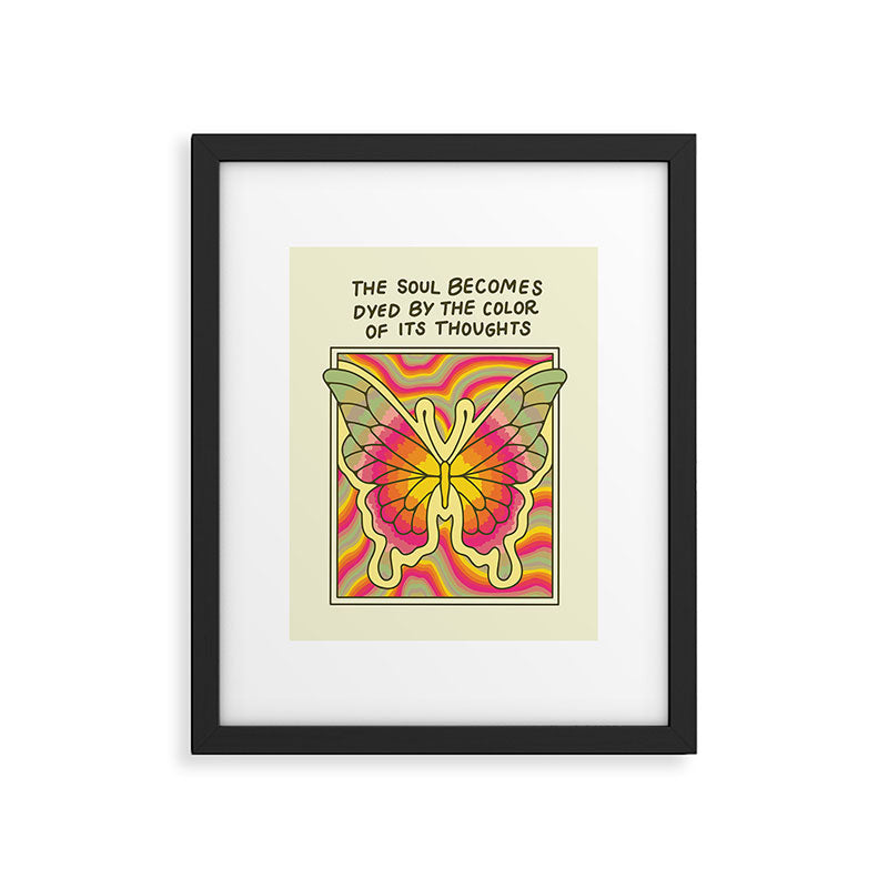 Tie Dye Soul Framed Art Print Gallery Image 5