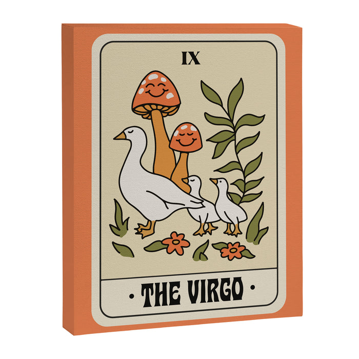 Virgo Tarot Canvas Print Gallery Image 1