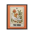 Virgo Tarot Framed Canvas Print Gallery Image 6