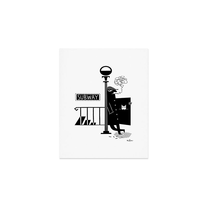 Bad Larry Art Print Gallery Image 1