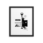 Bad Larry Framed Art Print Gallery Image 5