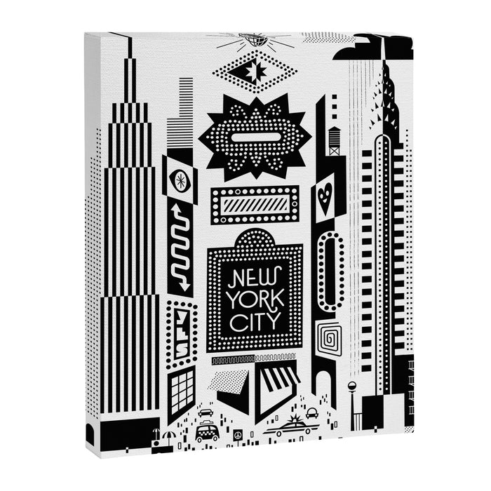 Downtown NYC Canvas Print Gallery Image 1