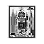 Downtown NYC Framed Canvas Print Gallery Image 6