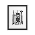 Downtown NYC Framed Art Print Gallery Image 5