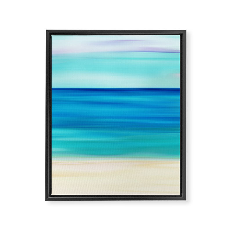 Abstract Seascape 11 Framed Canvas Print Gallery Image 8