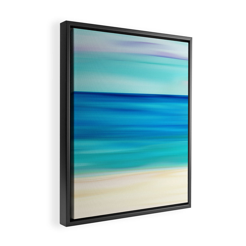 Abstract Seascape 11 Framed Canvas Print Gallery Image 2
