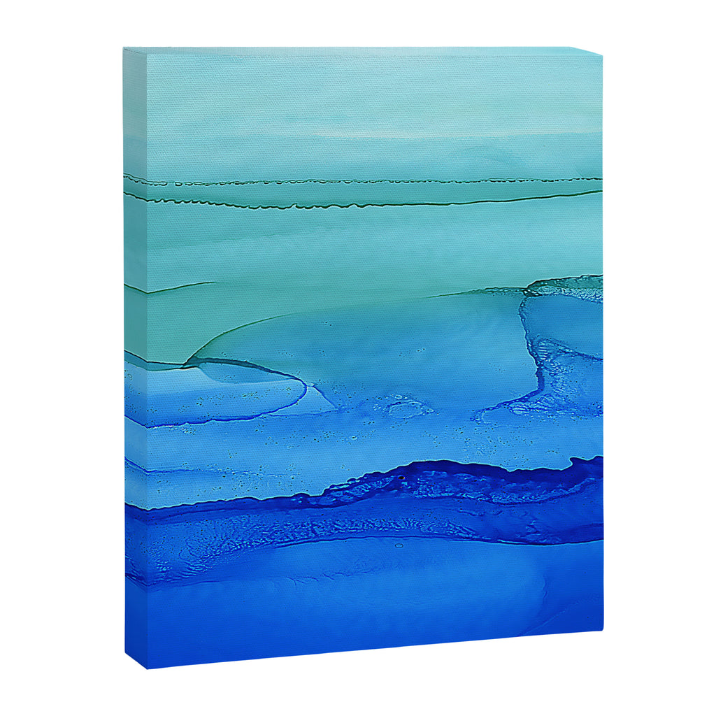 Alcohol Ink Seascape Canvas Print Gallery Image 8