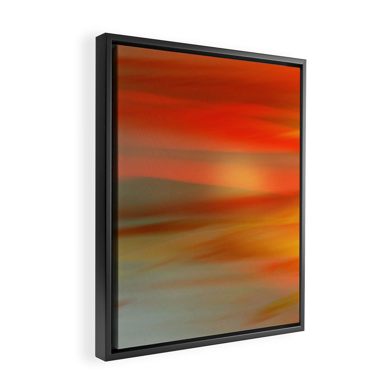 Desert Sunrise Framed Canvas Print Gallery Image 2