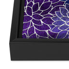 Floral Abstract 22 Framed Canvas Print Gallery Image 3